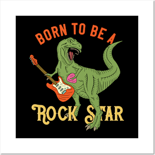 Trex Rock Star Posters and Art